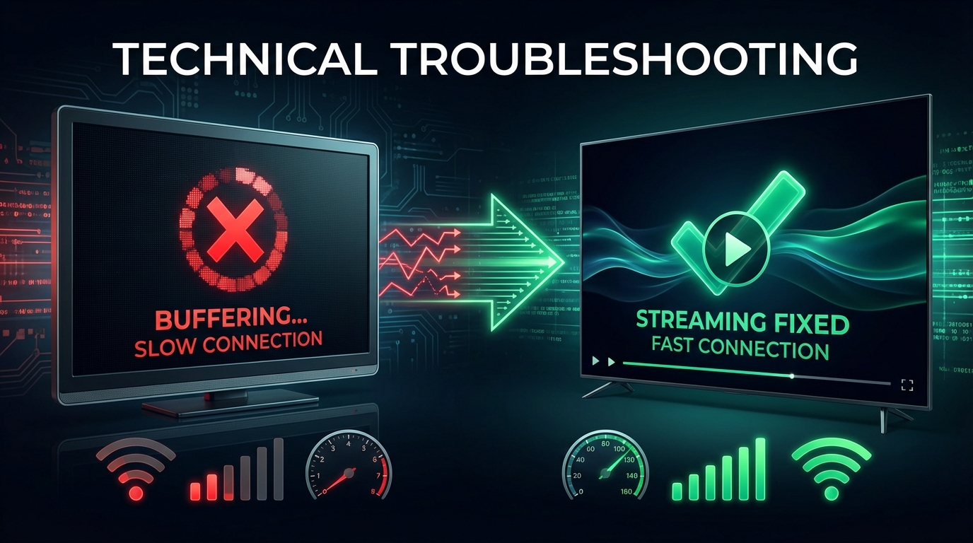 How to Fix IPTV Buffering Issues - Troubleshooting Guide 2025